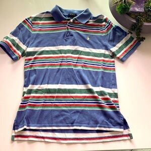 Polo Ralph Lauren Striped Collared Short sleeve shirt Large boy size large
